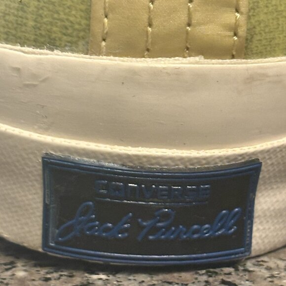 Converse Jack Purcell Signature Low โ Sulphur Spring (Green) โ Size 9 โ Like New - Picture 4 of 6